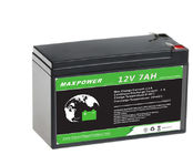 सोलर लाइट के लिए 89.6wh IP55 12V 7Ah 7.2Ah लीथियम LiFePo4 बैटरी